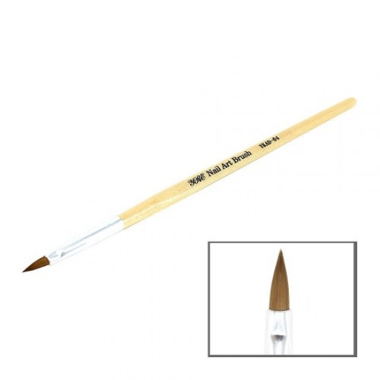 Acrylic brush No. 4 flat (wood), 59106, Nails,  Health and beauty. All for beauty salons,All for a manicure ,Nails, buy with worldwide shipping