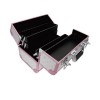 Koffer aluminium 3625 zilver ruit-61027-Trend-Masterkoffers, manicuretassen, make-uptassen