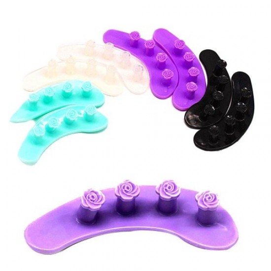 Silicone separator 2 PCs K-48 (flowers), 58758, Nails,  Health and beauty. All for beauty salons,All for a manicure ,Nails, buy with worldwide shipping