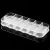 Transparent organizer for decoration with 12 numbered cells, LAK023-(2137), 18663, Containers,  Health and beauty. All for beauty salons,All for a manicure ,All for nails, buy with worldwide shipping