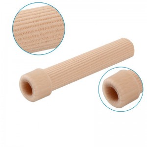 Tubo de silicone protetor para dedos, contra calos, 15 cm