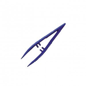 BAEHR blue plastic tweezers.