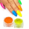 Set of colorful neon fluorescent pigments 12 PCs No. 101, 19234, Decor,  Health and beauty. All for beauty salons,All for a manicure ,Decor and nail design, buy with worldwide shipping