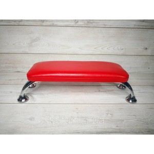 Armrest for manicure, red