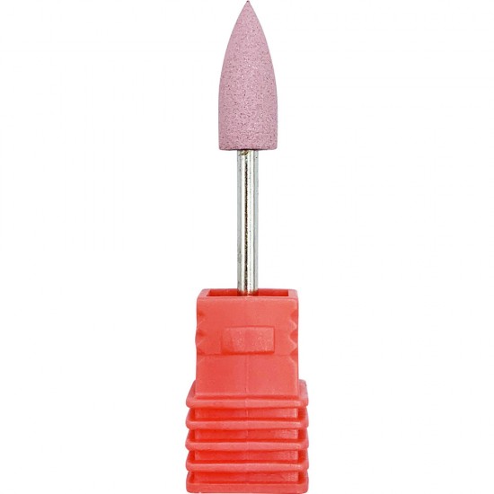 Silicone milling cutter with abrasive coating on red base M0-Q, MIS040, 17596, Cutter for manicure,  Health and beauty. All for beauty salons,All for a manicure ,All for nails, buy with worldwide shipping