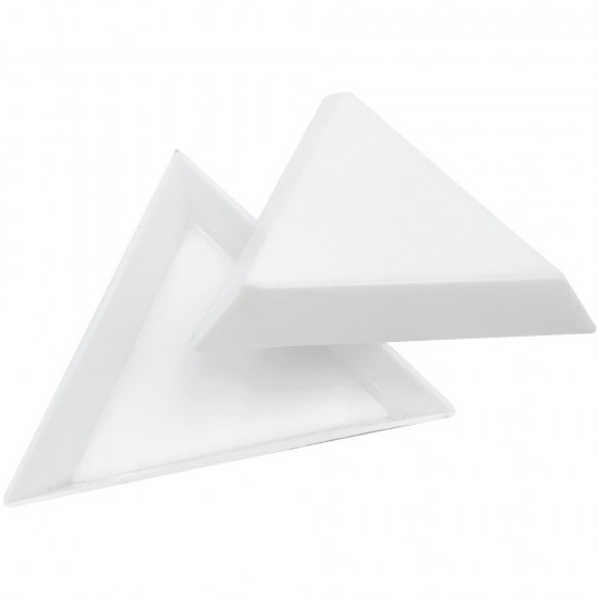 Récipient en plastique triangulaire pour strass-18983-Китай-Strass pour les ongles