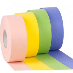Gekleurd ontharingspapier op rol van 100 meter, tenkan, duurzaam, zacht