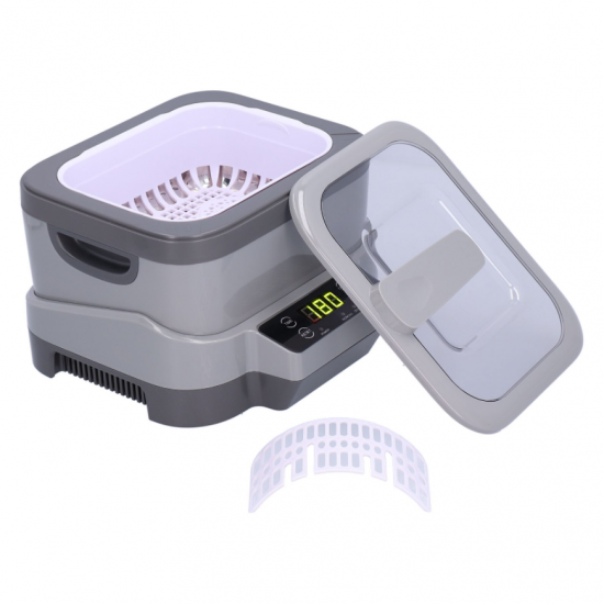 Limpiador ultrasónico JP-1200 1.2l, esterilizador ultrasónico, desinfección de accesorios de manicura, limpieza de joyas-60470-China-Equipo eléctrico