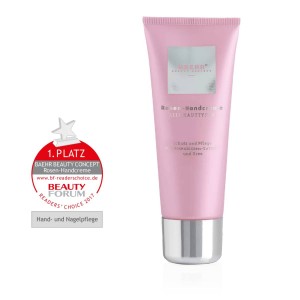 Handcrème met rozenblaadjesextract en ureum 75 ml. Rosen handcreme