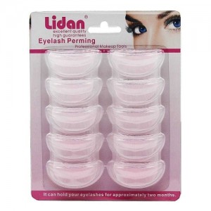 Silicone underlay for eyelashes in a pack (various sizes/10pcs)