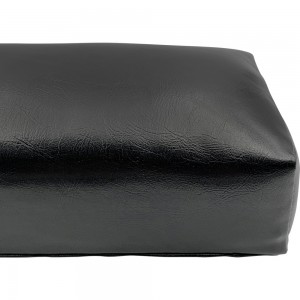 Armrest for hands made of eco-leather BLACK, LAK150