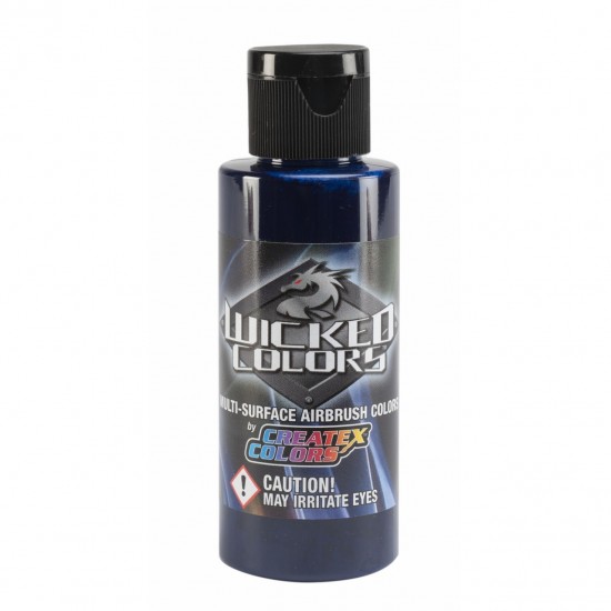 Wicked Deep Blue, Dunkelblau, 60 ml, Wicked Colors-tagore_W008-02-TAGORE-Createx-Farben