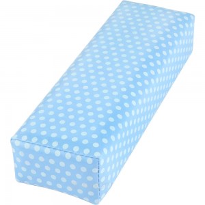  Armrest BLUE in white dots