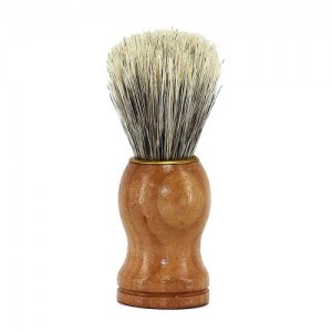  Brosse à barbe (blaireau/bois)