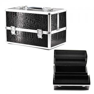 Suitcase aluminum 335 black