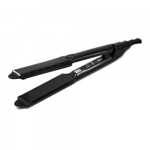 Flat iron 768 for hair straightening, for basal volume, ergonomic design, safe straightening
