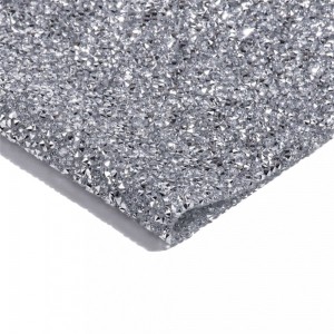  Tapis manucure diamant 40*24 cm argent