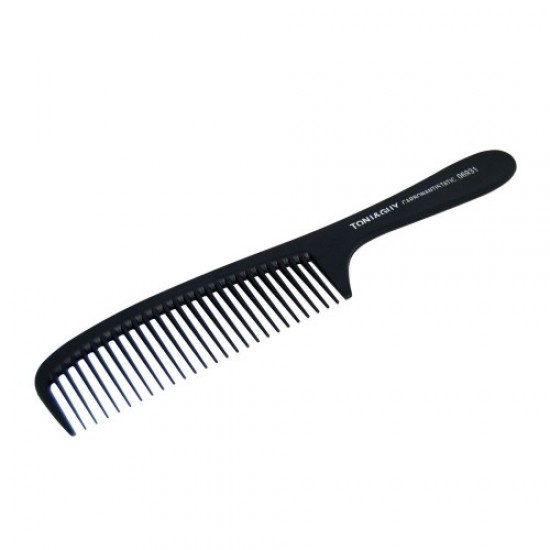 T G Carbon comb with handle 6931, 58169, Hairdressers,  Health and beauty. All for beauty salons,All for hairdressers ,Hairdressers, buy with worldwide shipping
