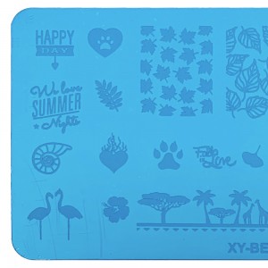  Metal stencil for stamping 6*12 cm XY-BEAUTY 27 ,MAS025