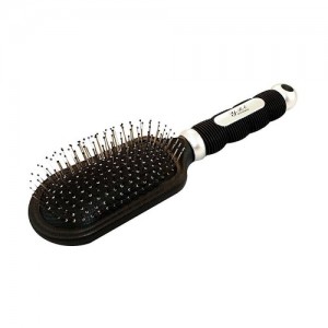  Massage comb 9585SH-BK (metal tooth)