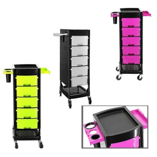 Trolley for interior 5 shelves (plastic), 57133, Equipment for beauty salons, spare parts,  Health and beauty. All for beauty salons,Equipment for beauty salons, spare parts ,  buy with worldwide shipping