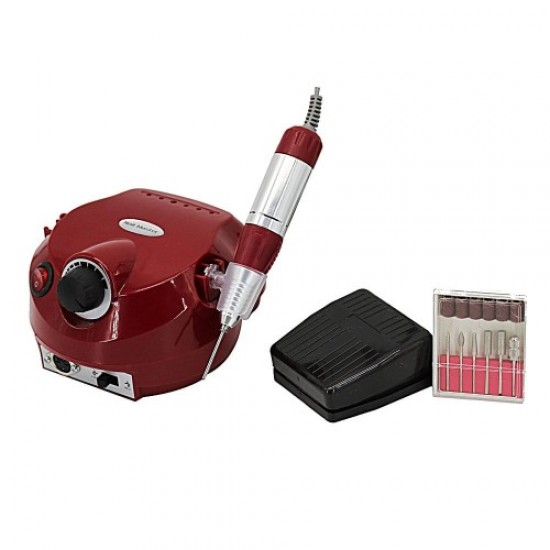 Manicure and pedicure machine Nail Drill ZS-601 PRO RED, 57002, The milling cutter for manicure/pedicure,  Health and beauty. All for beauty salons,All for a manicure ,Fresers for manicure, buy with worldwide shipping