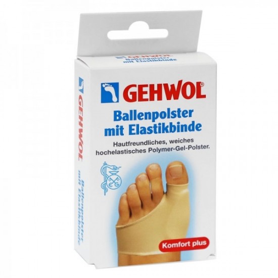 Protective pad on the thumb of the gel polymer and elastic fabric / 1 piece - Gehwol Ballenpolster mit Elastikbinde, 187635, Subology,  Health and beauty. All for beauty salons,All for a manicure ,Subology, buy with worldwide shipping