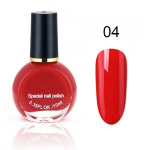  Laca para estampagem KAND NAIL 10 ml. VERMELHO -028-(1229)