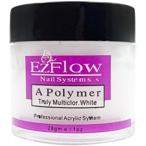  Pó acrílico Ez Flow WHITE 28 gr. -(2530)