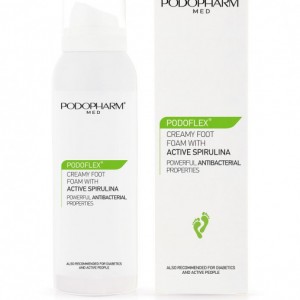 Foot cream foam with active spirulina Podopharm Podoflex 125ml (PM08)