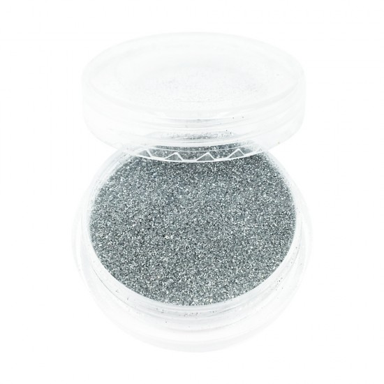 Glitter em uma jarra MIRROR SILVER Cheio até a borda conveniente para o contêiner master Partículas embaladas na fábrica 1/360 polegada-19681-Китай-Decoração e design de unhas