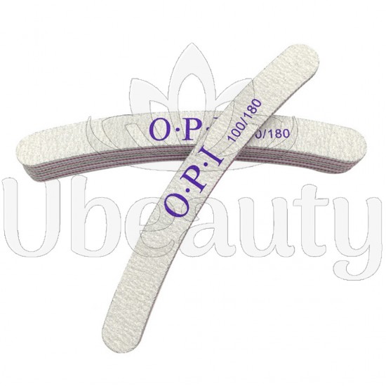 Пилка OPI, Пилка ОПИ 180/100 на искусственный ноготь, Ubeauty-DP-07, Расходные материалы,  Все для маникюра,Расходные материалы ,  купить в Украине