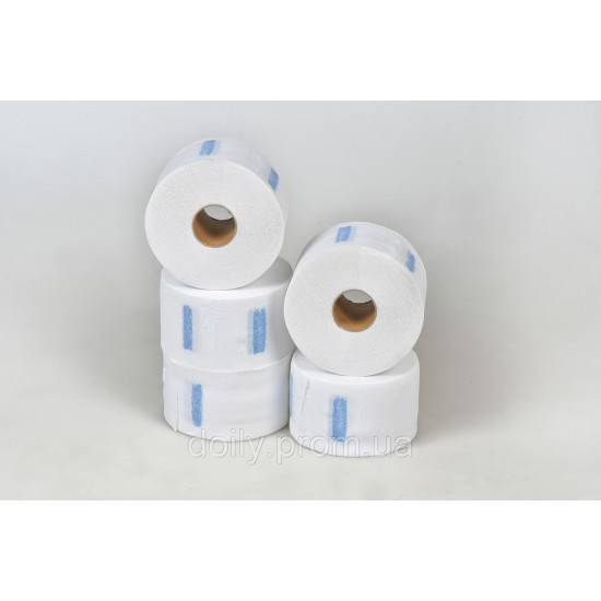 Barbershop collar elastic Panni Mlada (100 PCs / roll, 5 PCs / pack) paper, white (4823098702870), 33860, TM Panni Mlada,  Health and beauty. All for beauty salons,All for a manicure ,Supplies, buy with worldwide shipping