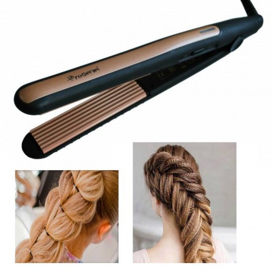 Gemei GM 2955 curling iron, tourmaline coating, fast heating, perfect corrugation, corrugation styler, for all hair types, basal volume, 60613, Electrical equipment,  Health and beauty. All for beauty salons,All for a manicure ,Electrical equipment, buy w