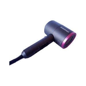 Secador de pelo 137 GM 3in1 1200/1400W, secador de pelo Gemei GM137, para peinar, juego de 3 boquillas, compacto, cómodo en la mano, difusor para rizos