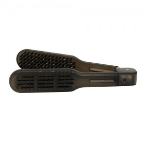 Reversible hair straightening comb (V-shaped)