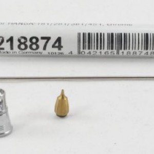 Nozzle set 0.4 mm , chrome for HANSA