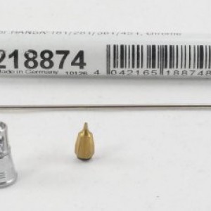  Sproeierset 0,4 mm, chroom voor HANSA