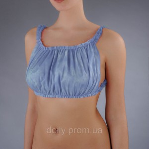 Elastische bustier met ruche in SMMS Doily, 10 st.