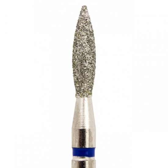 Diamond cutter Flame, serration Medium-64099-saeshin-Tips for manicure