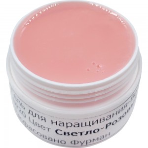  Gel de extensão 15 ml GRÃ-BRETANHA №20 ROSA CLARO