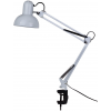 Лампа настільна енергозберігаюча (Е27) з пружинними фіксаторами (червона/біла) на струбціні.-60846-Electronic-Настільні лампи