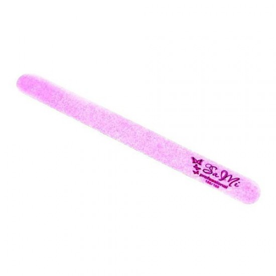 Nail file 180/180 7080 on a wood base (white/pink), 58890, Nails,  Health and beauty. All for beauty salons,All for a manicure ,Nails, buy with worldwide shipping
