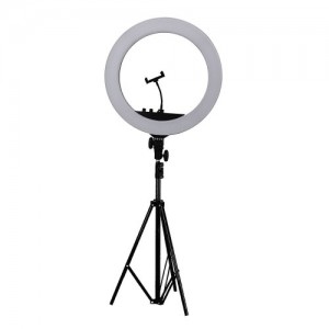Lamp RL-18 ring 55W with mirror and holder (44.5cm d outer\32.5cm d inner) (tripod included)