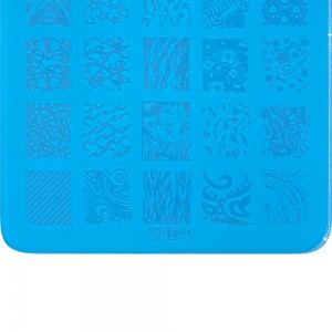  Stencil for stamping 9.5*14.5 cm plastic XDE11 ,MAS035