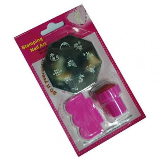Kit de estampagem PSO-00 (impressão/raspador/estêncil)-58679-China-Decoração e design de unhas