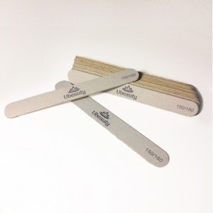Disposable nail file Ubeauty 150/180 gritt, for manicure. Packing 200 PCs.