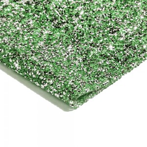 Tapete de diamante para manicure 40*24 cm verde, silicone