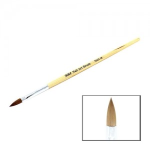  Acrylic brush №8 flat (wood)