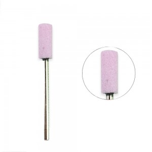 Nozzle corundum cylinder pink stone